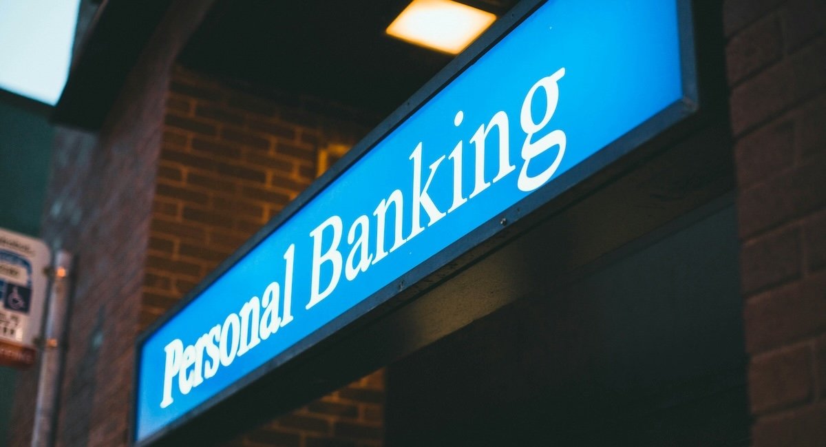 Bank counter in the Philippines