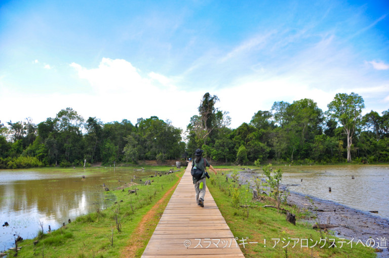 Walking around the best archeological sites of Cambodia, Priakan-Taprom. Nyakpoang Tasom