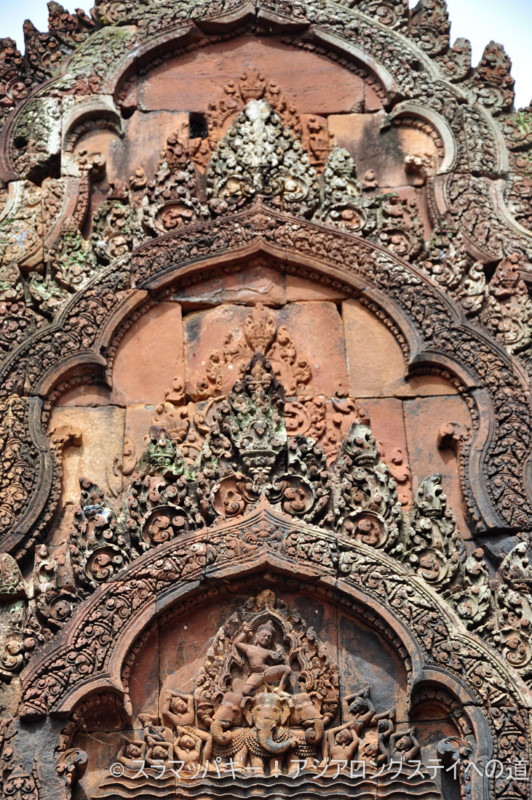 Banteay Srei, the highest peak of Cambodian art.
